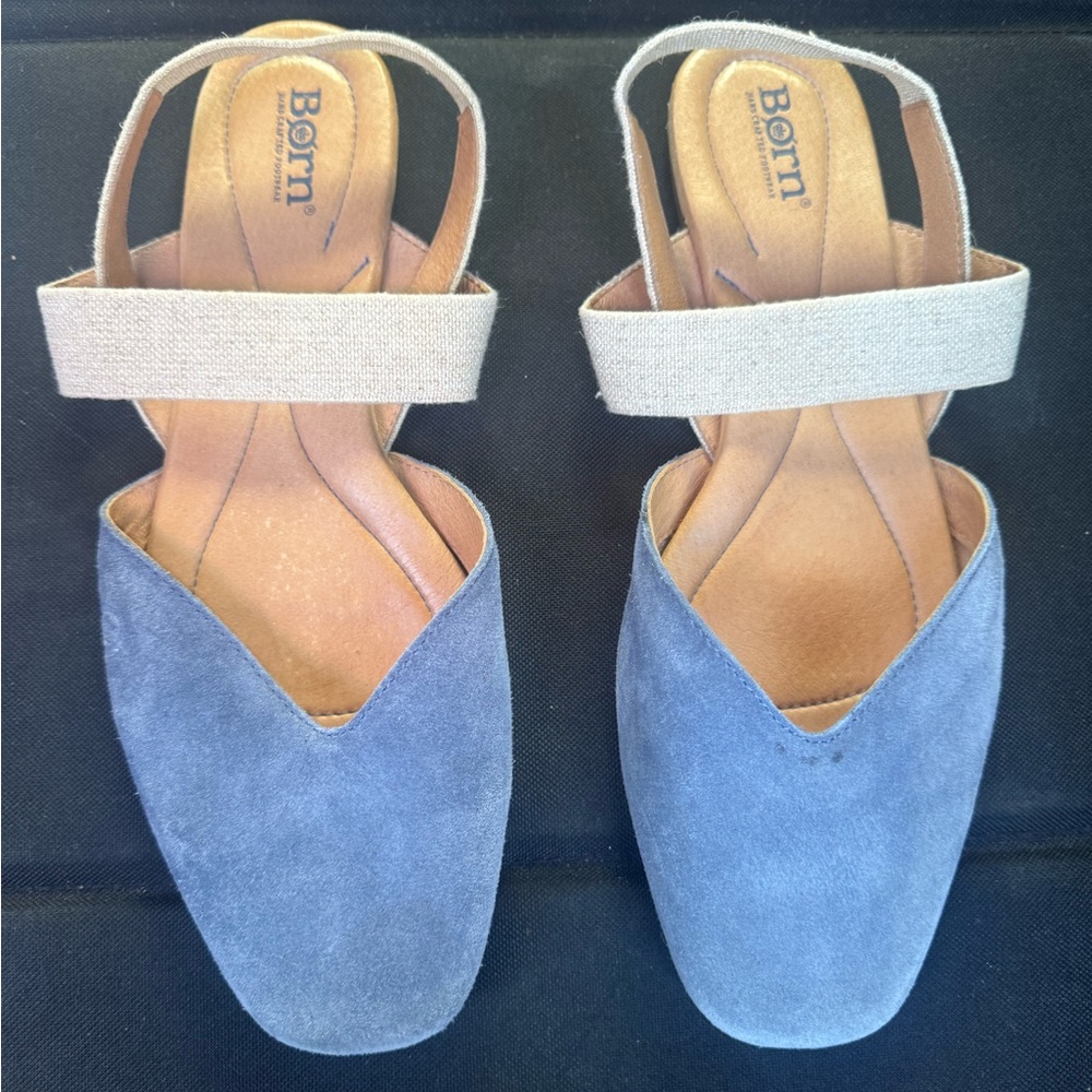 Born handcrafted size 10 color blue
